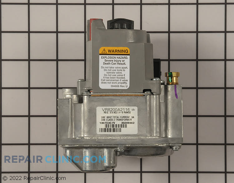 Gas Valve Assembly B1282602 Alternate Product View