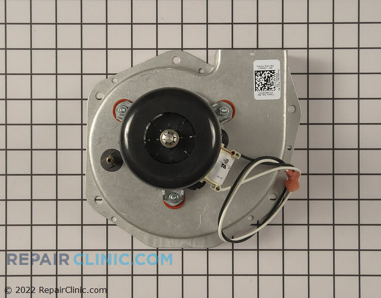 Draft inducer motor assembly. Does not include gasket. If gasket is needed, see the silicone alternative below that will create the seal you need.