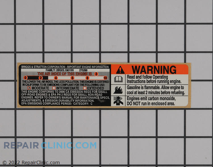 Label 697457 Alternate Product View