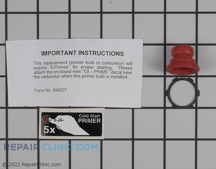 Small Engine Primer Bulb 632433A Fast Shipping Repair Clinic