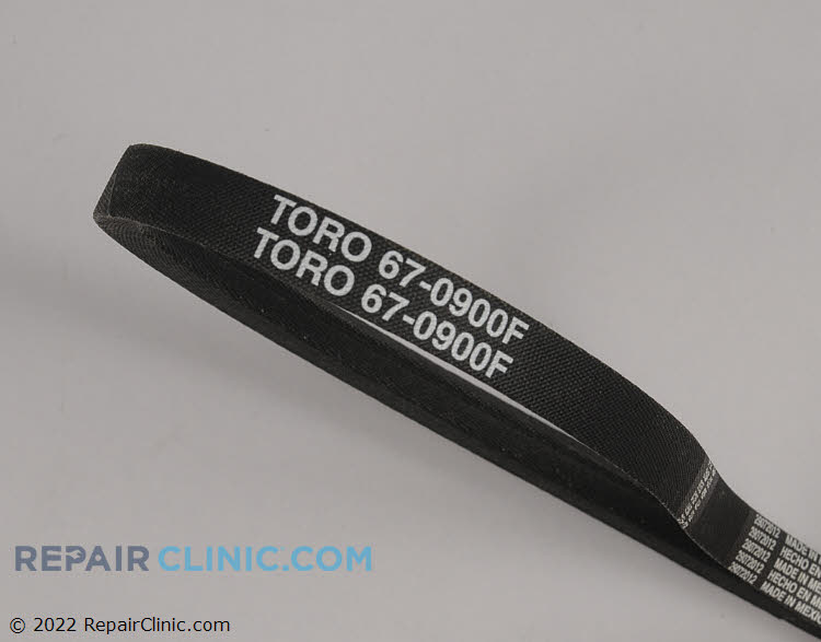 GENUINE OEM TORO PART # 67-0900 V-BELT; 8-25 REAR ENGINE RIDER DRIVE BELT