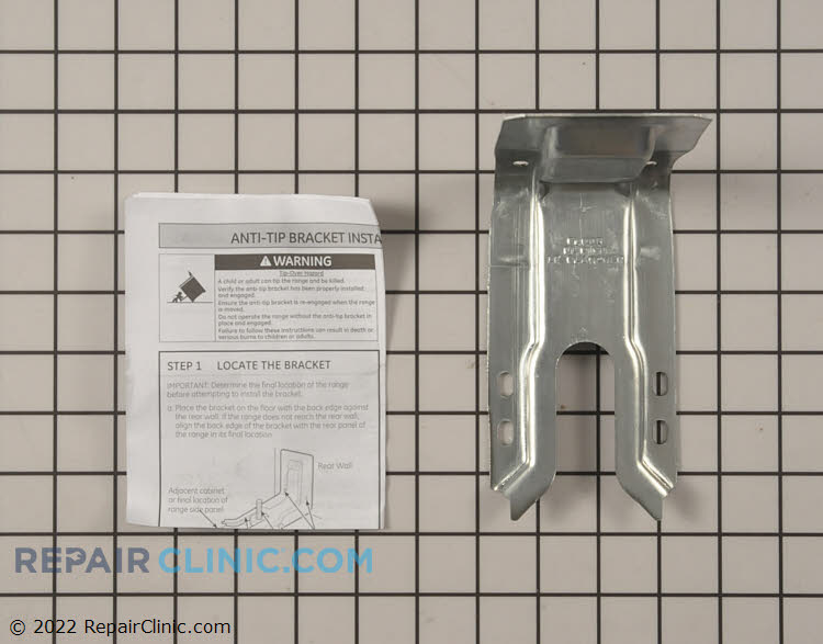 Range/Stove/Oven AntiTip Bracket WB02T10578 Fast Shipping Repair