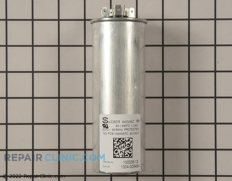 Lennox Air Conditioner Condensing Unit Run Capacitor 89M80 Repair Clinic