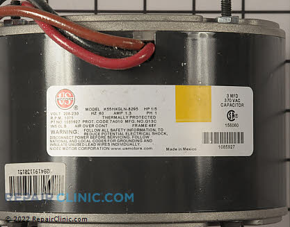 Condenser Fan Motor 1085927 Alternate Product View
