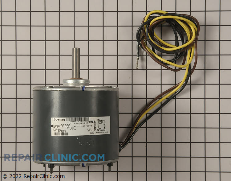 Condenser Fan Motor 1173665 Fast Shipping Repair Clinic