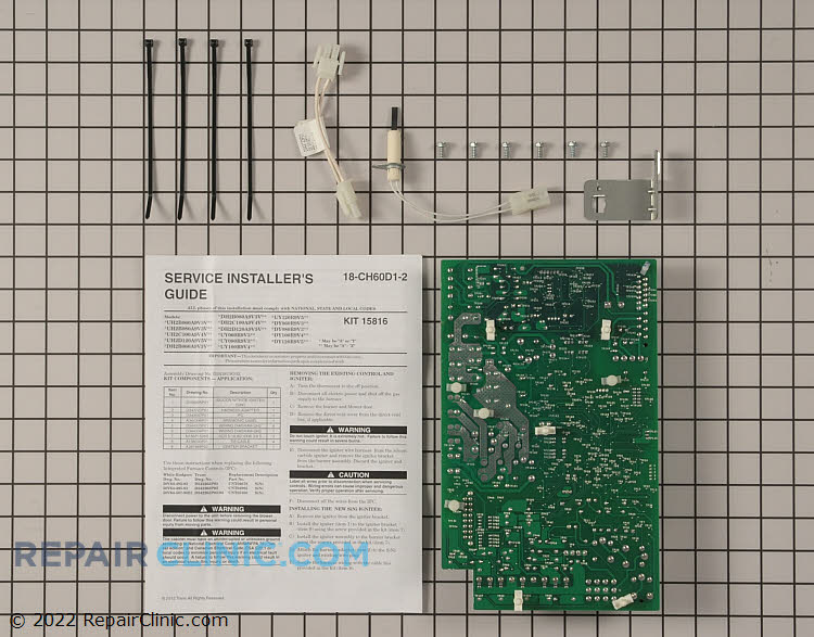 Trane Furnace Circuit Board Timer Parts Fast Shipping Control Board Part 2979598 Mfg Kit15816