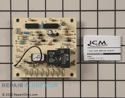 Defrost Control Board ICM318C Alternate Product View