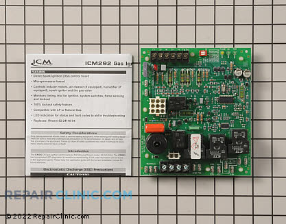 Control Board ICM292A Alternate Product View