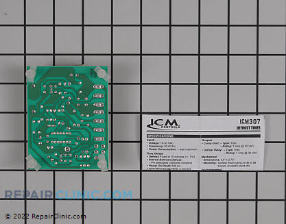 Defrost Control Board ICM307 Alternate Product View