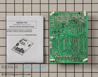 Control Board 50A55-743 Alternate Product View