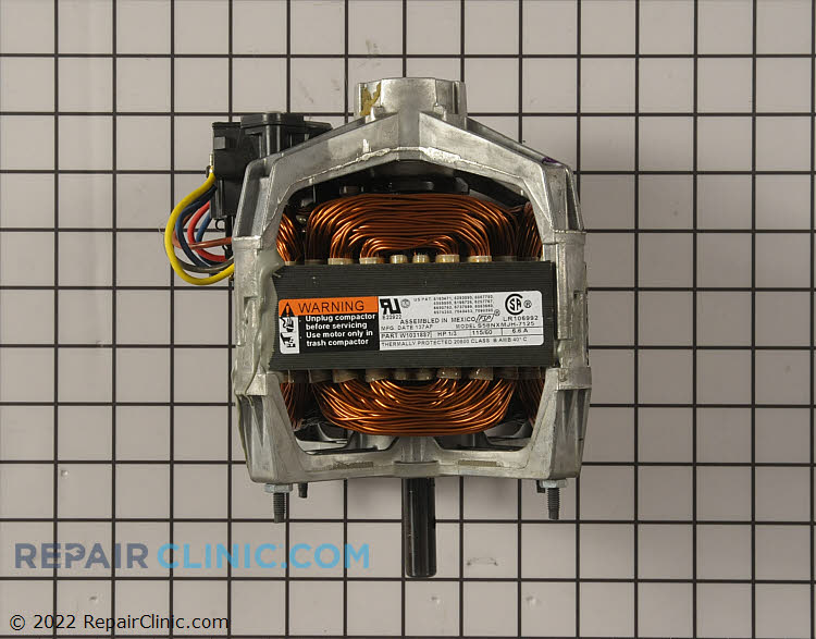 KitchenAid Trash Compactor Drive Motor Replacement W10318887 Repair