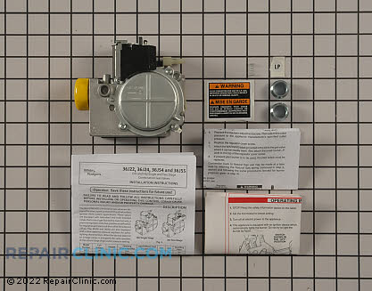 Gas Valve Assembly 36J24-214 Alternate Product View