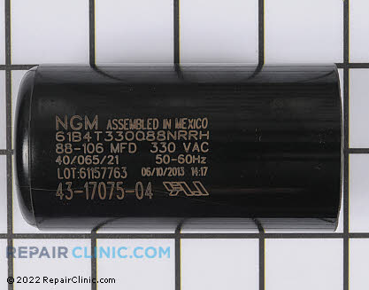 Capacitor 43-17075-04 Alternate Product View