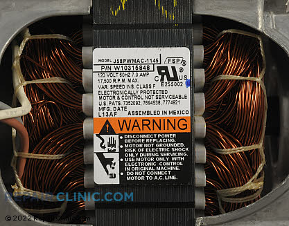 Drive Motor WPW10315848 Alternate Product View