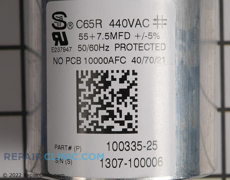 コンプREX04 Aerovox Z24S3740W05 - 35 + 5 uF MFD x 370 VAC Genteq