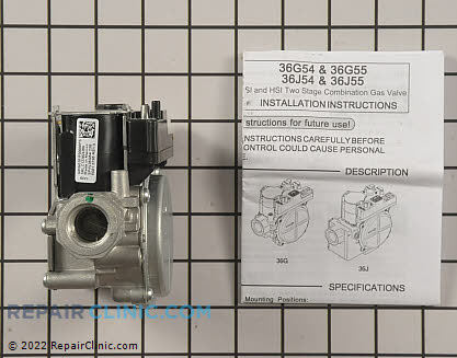 Gas Valve Assembly 0151F00000PS Alternate Product View