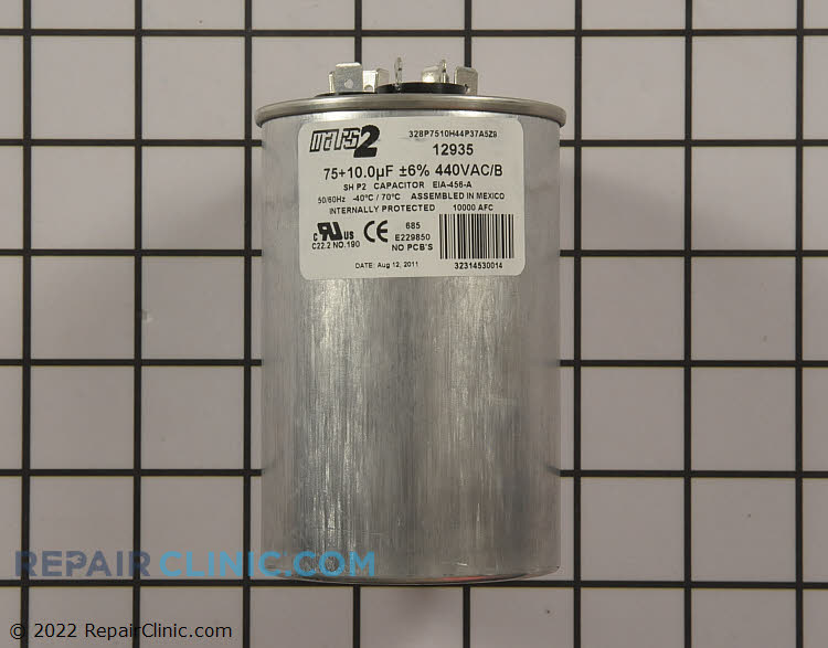Lennox Air Conditioner Dual Run Capacitor 72W39 Part | 72W39