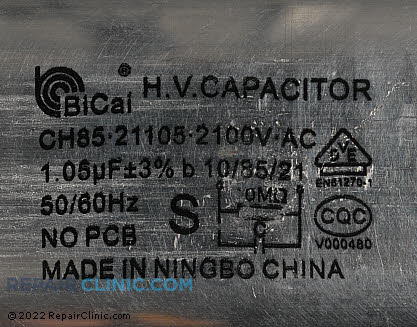Capacitor 00421344 Alternate Product View