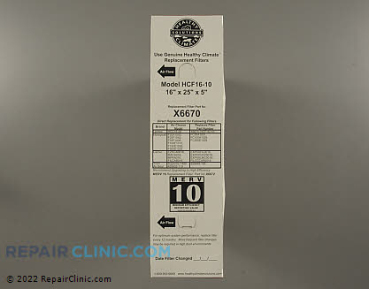 Filter X6670 Alternate Product View