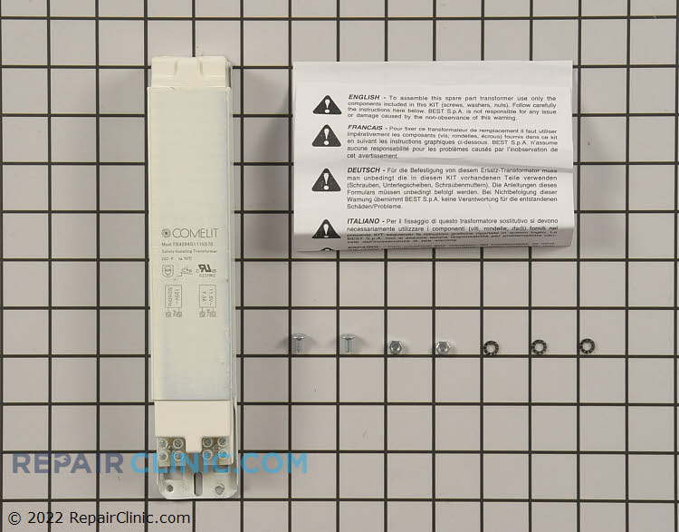 Range Vent Hood Transformer WB17X10002 Fast Shipping Repair Clinic