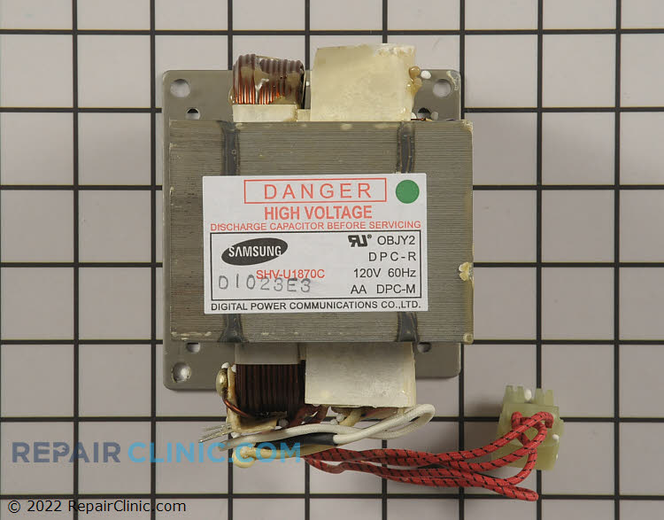 Details about   Brand New OEM GE Microwave High Voltage Transformer WB27X10910 SHV-U1870C 
