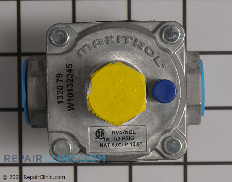 Gas pressure regulator, Natural or LP gas