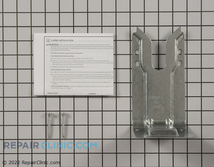 Range/Stove/Oven AntiTip Bracket WB02K10384 Fast Shipping