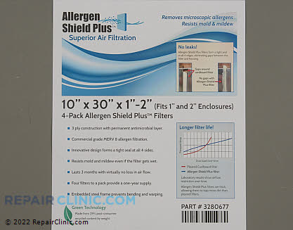 Air Filter PF3P103001AT-4 Alternate Product View