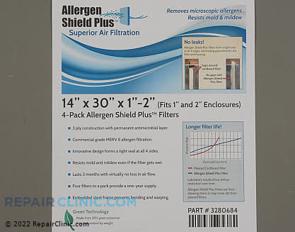 Air Filter PF3P143001AT-4 Alternate Product View