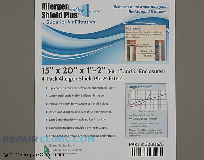 Air Filter PF3P152001AT-4 Alternate Product View