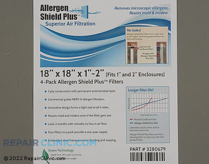 Air Filter PF3P181801AT-4 Alternate Product View
