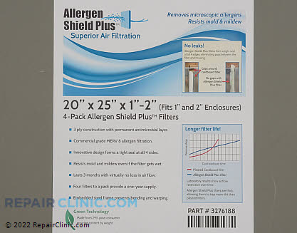 Air Filter PF3P202501AT-4 Alternate Product View