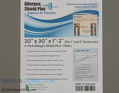 Air Filter PF3P203001AT-4 Alternate Product View