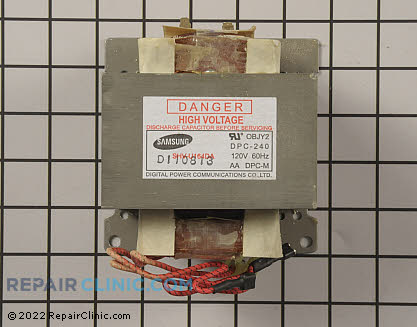 High Voltage Transformer DE26-00136A Alternate Product View