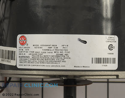 Condenser Fan Motor S1-02427551700 Alternate Product View
