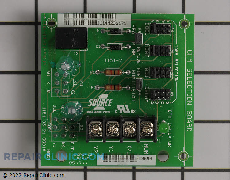 York Air Handler Circuit Board & Timer Parts | Repair Clinic