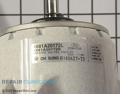 Fan Motor 4681A20172Q Alternate Product View