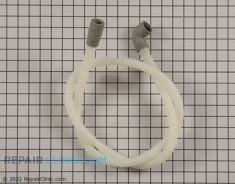 thumbnail interactive-video image 1 of Whirlpool OEM 3385556 Dishwasher Drain Hose – 12ft Universal Fit For KitchenAid Maytag 1 of 1