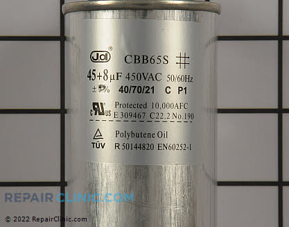 Capacitor WJ20X10185 Alternate Product View