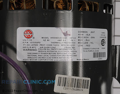 Blower Motor LX7920 Alternate Product View