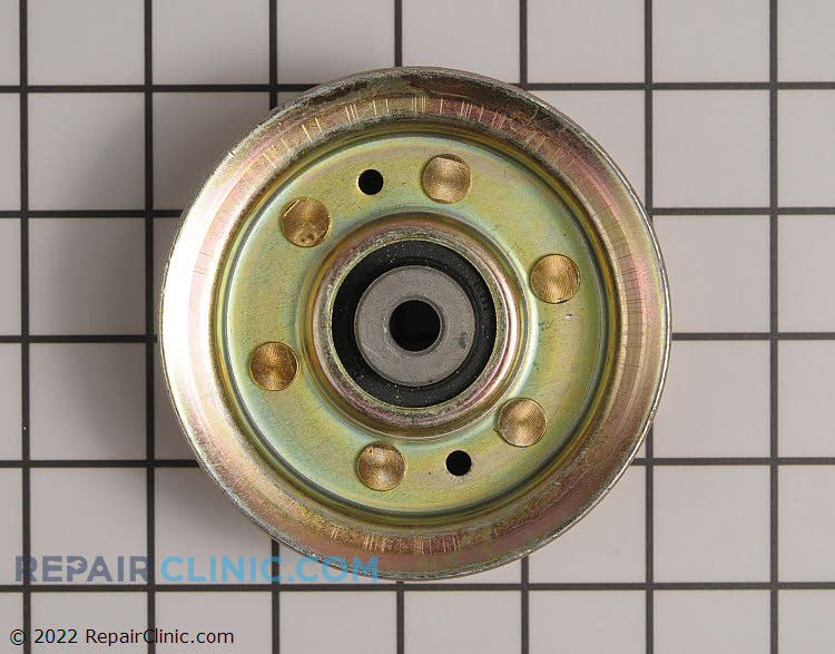 Yard clearance machine pulley
