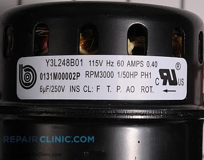 Draft Inducer Motor 0131M00002PSP Alternate Product View