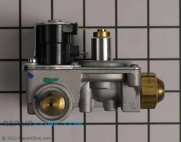 Gas valve assembly with Natural gas orifice & regulator