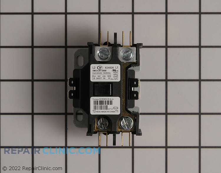 Intertherm Gibson Nordyne Replacement 24 volt Relay Contactor 621661 621661R 