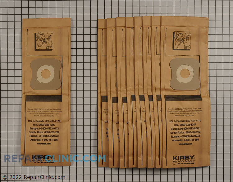 Vacuum Bag 197394A Alternate Product View