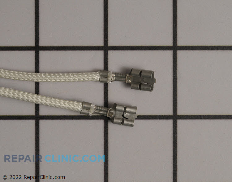 W082201030 Two Straight Spade Connectors Lennox 88A12 Flame Sensor Lead Wire 