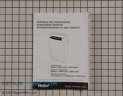 Owner's Manual AC-9999-60 Alternate Product View