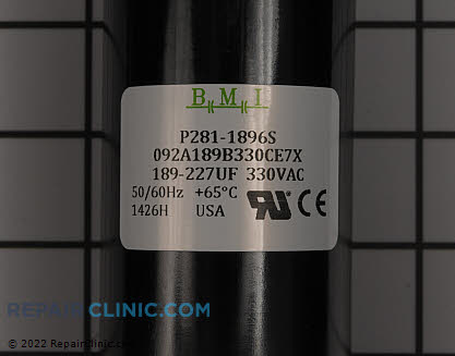 Start Capacitor P281-1896S Alternate Product View