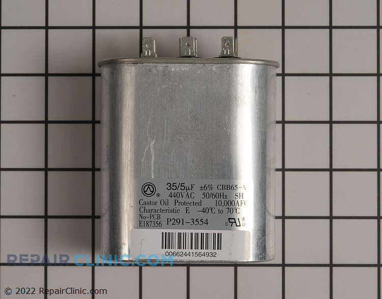 P291-3554 Dual Run Capacitor