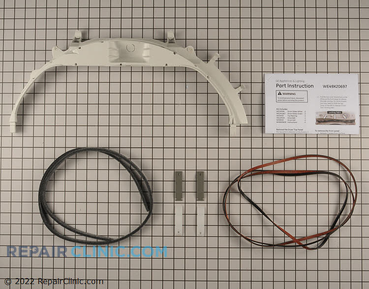 Front drum bearing kit